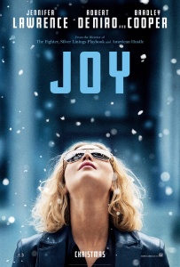 Jen Larry in the poster for Joy.